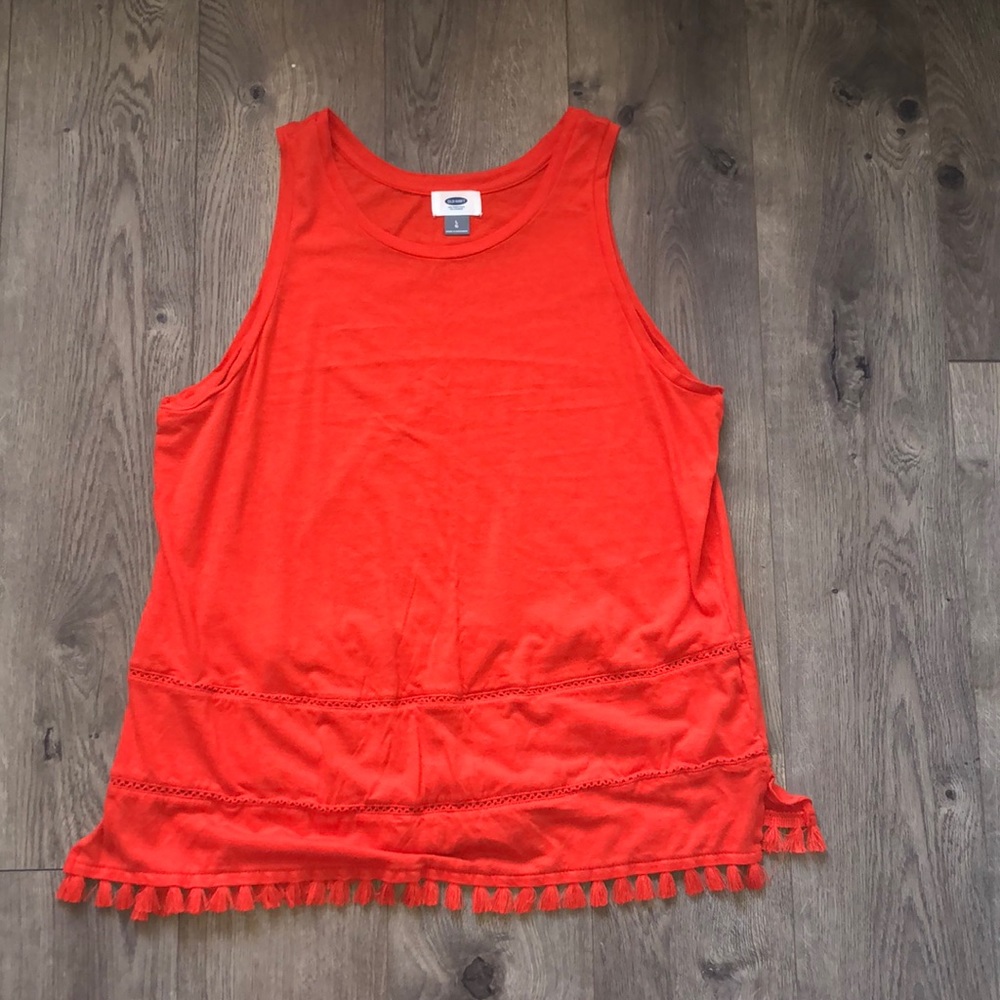 Orange Tank Top